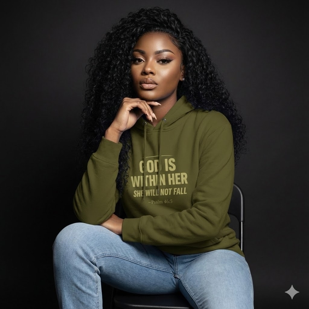 God Is Within Her Hoodie — Psalm 46:5